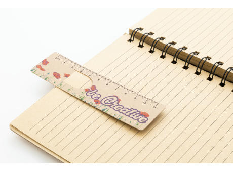 Individuelles Lesezeichen aus Papier Bamler Eco Werbeartikel