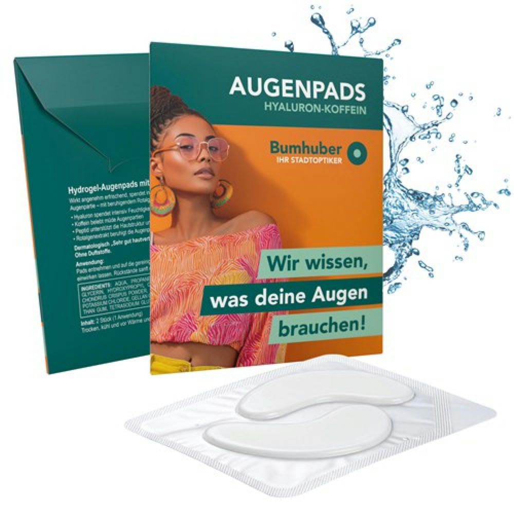 Augenpads "Hyaluron-Koffein" Werbeartikel