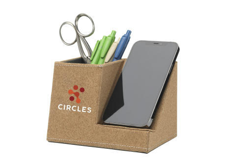 Ecork Pen Holder Wireless Charger Stifthalter Ladegerät Werbeartikel