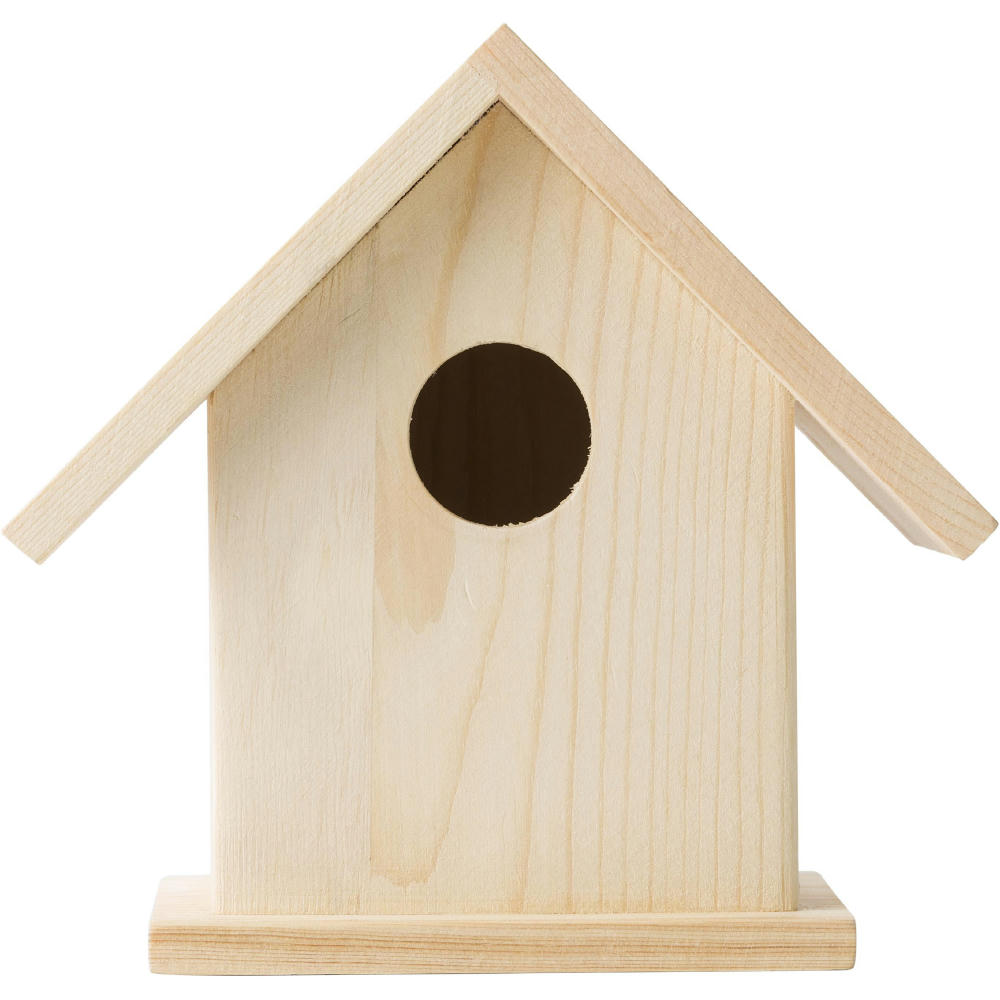 Vogelhaus mit Malset Wesley Werbeartikel