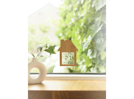 Bambus-Wetterstation Lane Werbeartikel