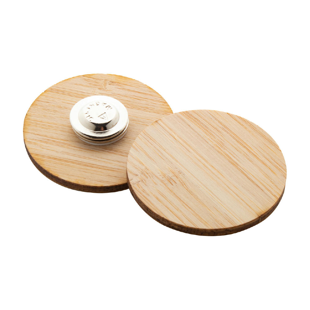 Product image Bambus-Anstecker BooBadge Werbeartikel