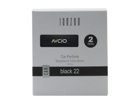 Janzen Car Perfume Black 22 Werbeartikel