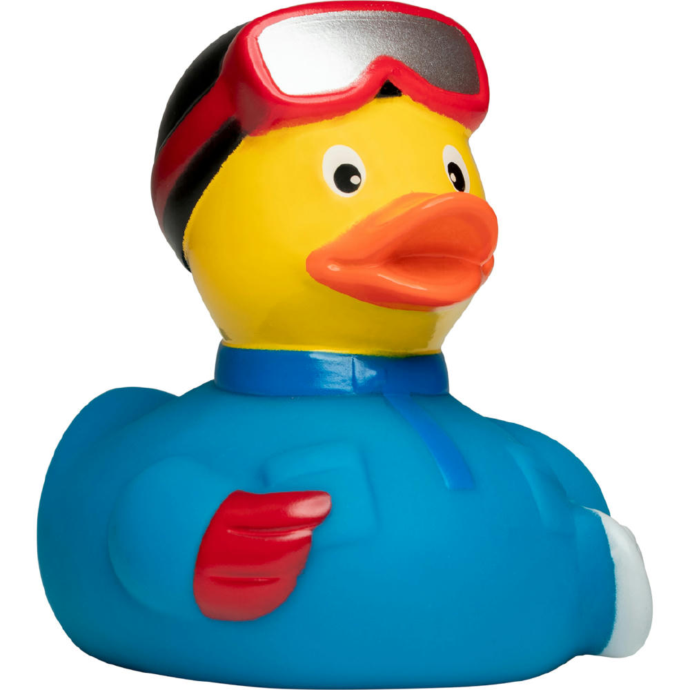 Product image Quietsche-Ente Snowboarder Werbeartikel