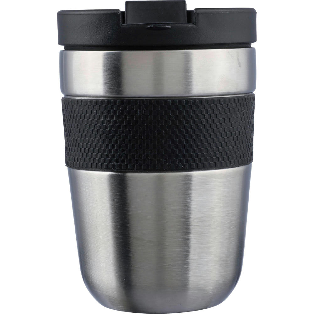 Doppelwandiger Trinkbecher aus Edelstahl 300 ml Keith Werbeartikel