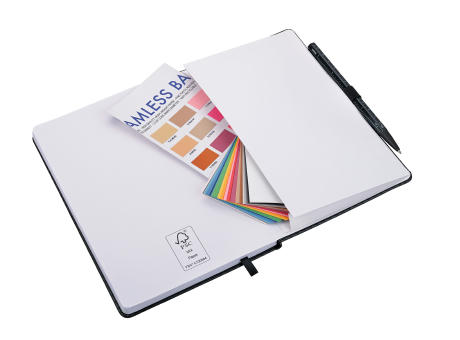 TROIKA Notizblock SLIMPAD A5 CARBON bedrucken