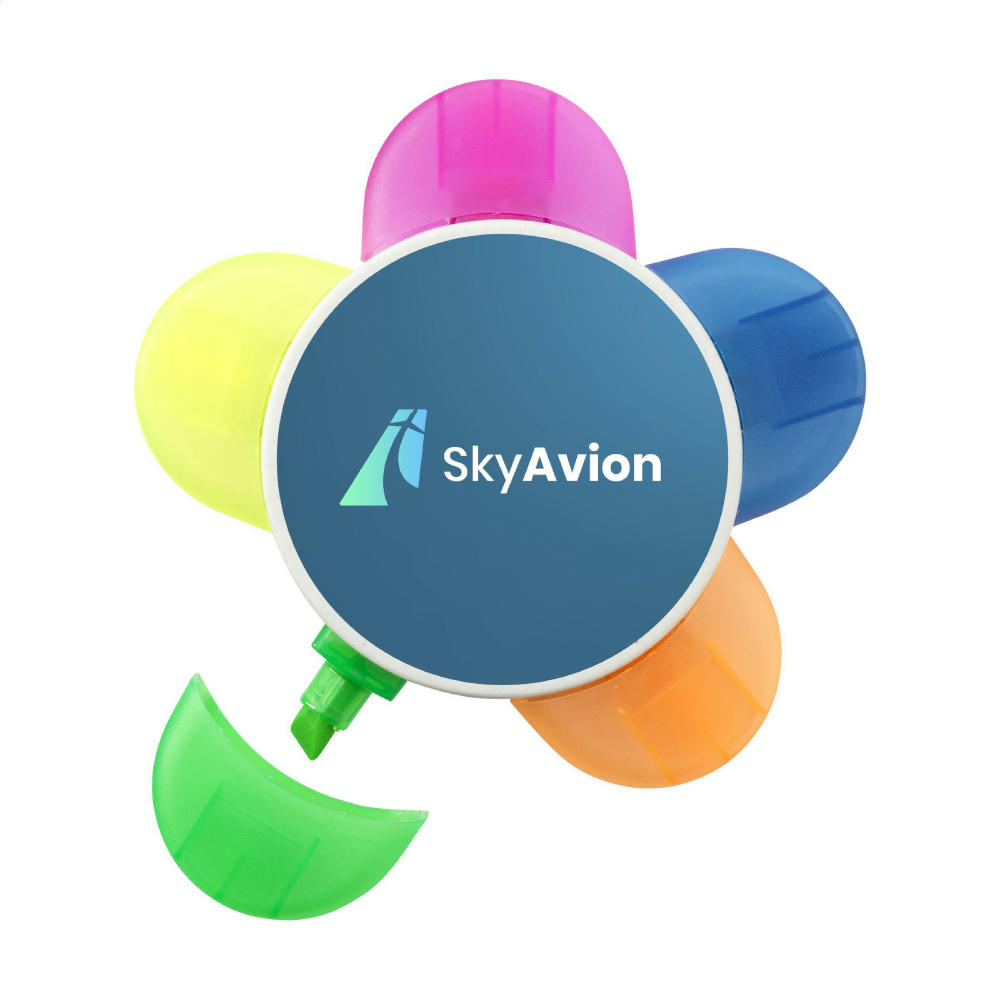 Bloom Recycled Milk-Carton Textmarker Werbeartikel