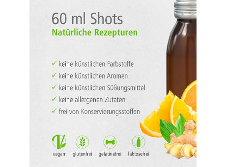 60 ml Vitamin-Shot "Orange" Werbeartikel