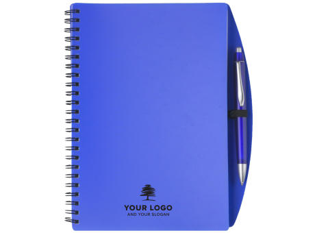 Notizbuch aus Kunststoff Solana Werbeartikel