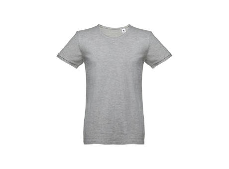 THC SAN MARINO. Kurzärmeliges Herren-T-Shirt aus gekämmter Baumwolle bedrucken