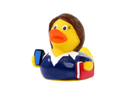 Product image Quietsche-Ente Businesswoman Werbeartikel