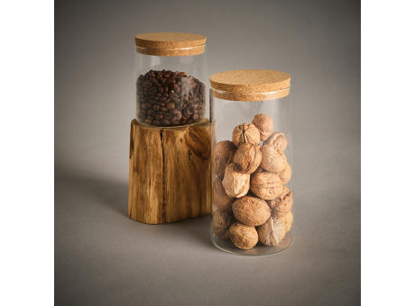 Magritte 1000 Vorratsbehälter Borosilikat Glas 1015ml  Werbeartikel