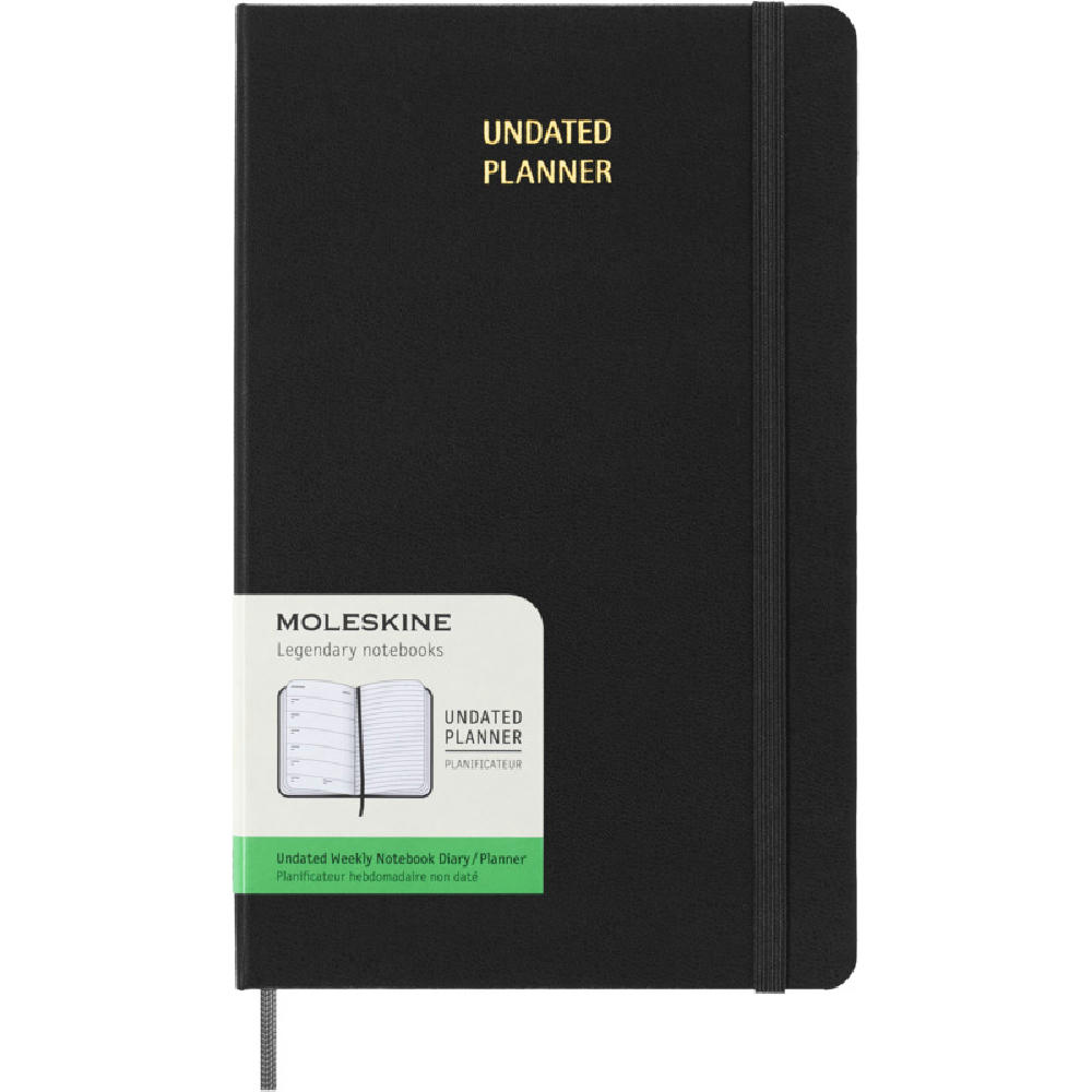 Product image Moleskine Hardcover Wochenplaner L, undatiert Werbeartikel