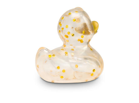 Werbeente Fine Funkelgold, ca. 8 cm Werbeartikel