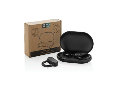 Fitsound TWS-Ohrhörer aus RCS recyceltem Kunststoff Werbeartikel