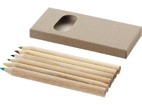Product image Artemaa Buntstift Malset, 6-teilig Werbeartikel