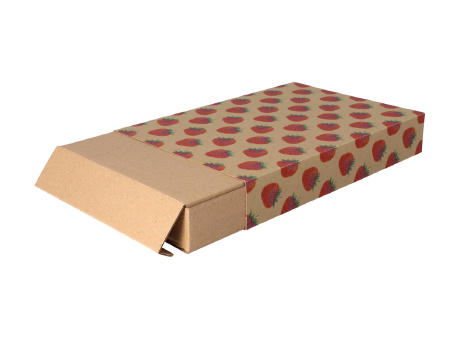 Individueller Pappschuber aus Kraftpapier CreaSleeve Kraft 331 bedrucken