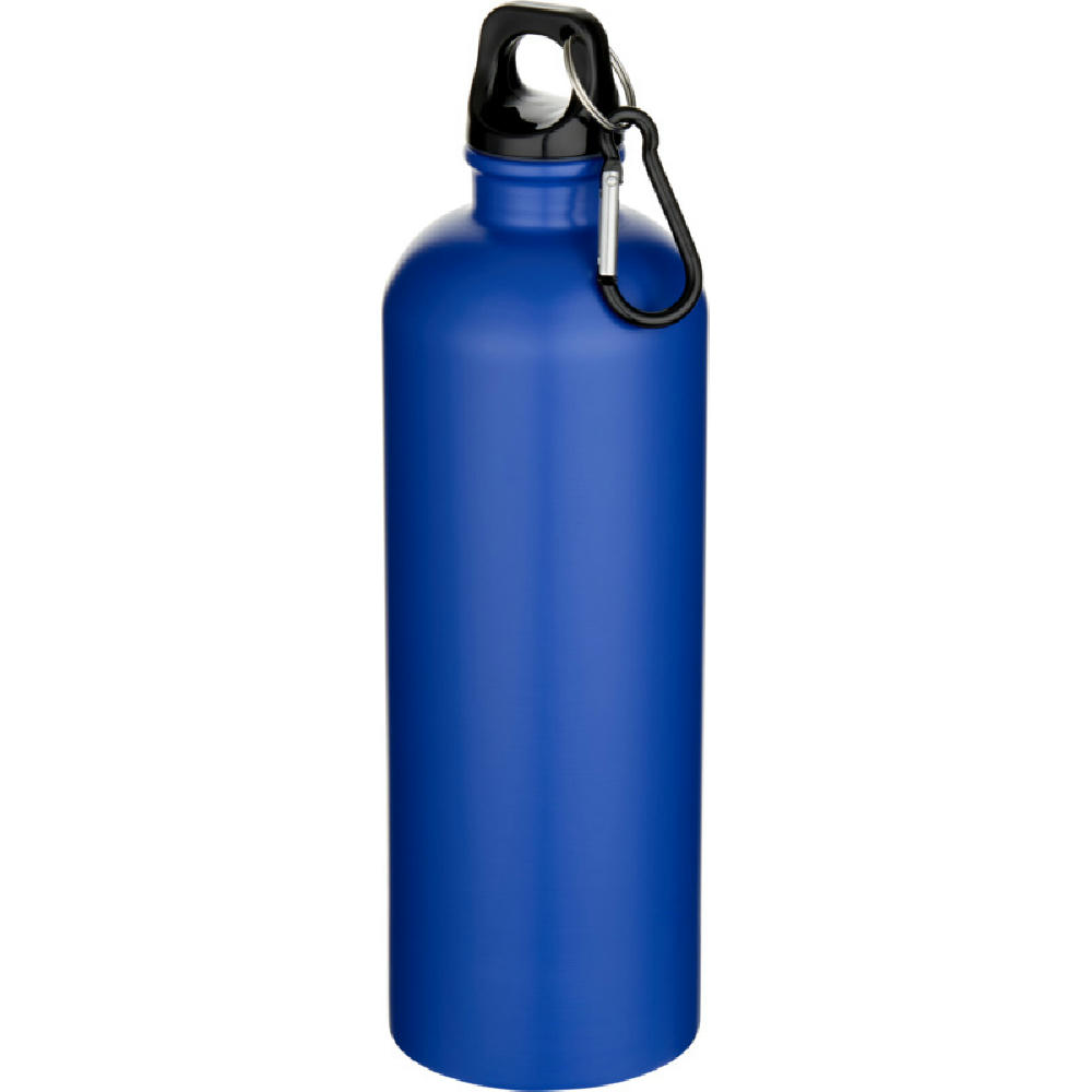 Product image Oregon 750 ml matte RCS-zertifizierte, einwandige Trinkflasche aus recyceltem Edelstahl mit Karabinerhaken Werbeartikel