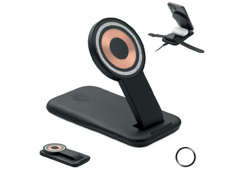 Product image 3in1 kabellose Ladestation 15W Werbeartikel