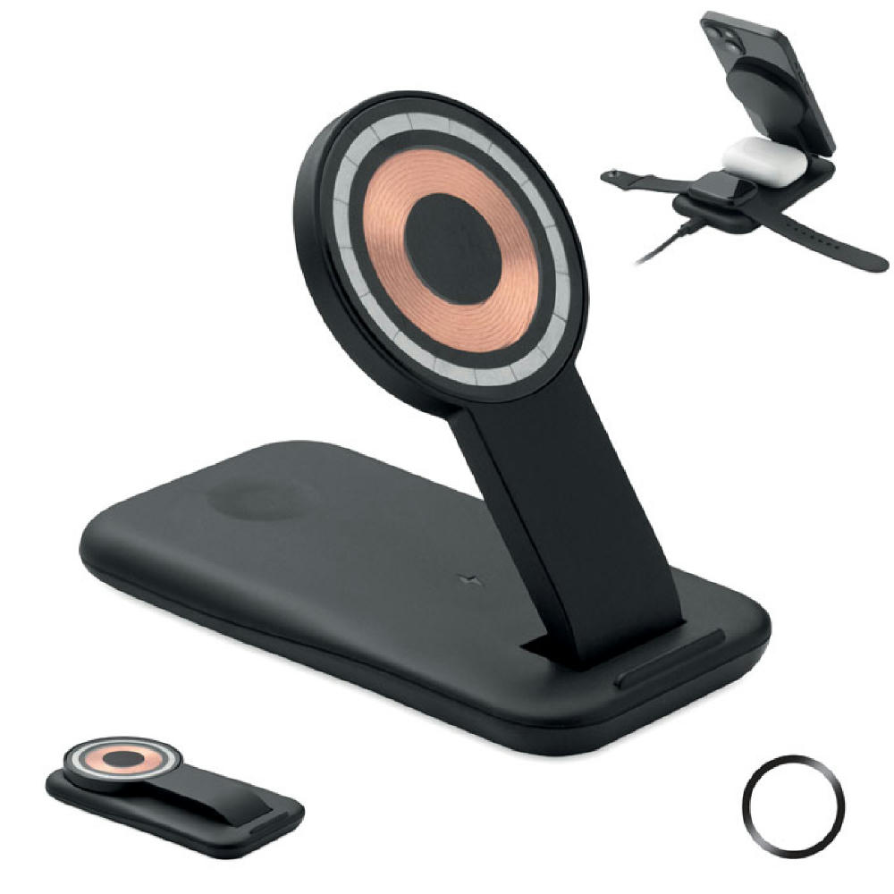 Product image 3in1 kabellose Ladestation 15W Werbeartikel
