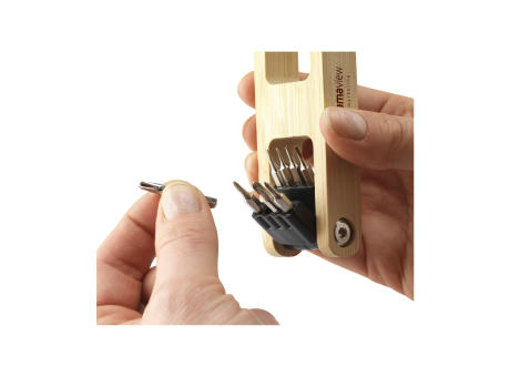 Bamboo Bit Tool Werkzeug Werbeartikel