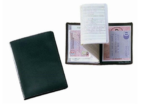 CreativDesign® Ausweistasche "LefastoffGebugt" schwarz Werbeartikel