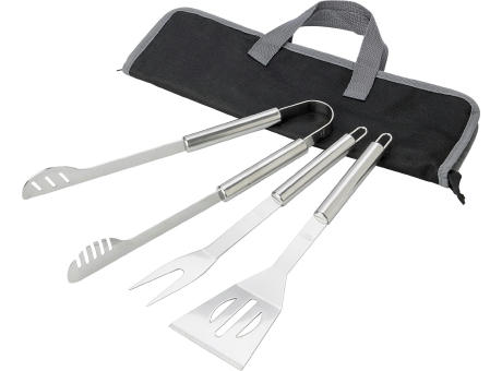 Grillset aus Edelstahl Priscilla Werbeartikel