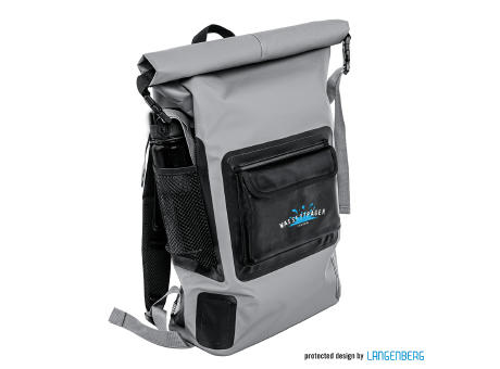 Rollup-Rucksack AQUA bedrucken