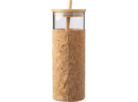 Einwandiger Glasbecher (450 ml) Marlies bedrucken