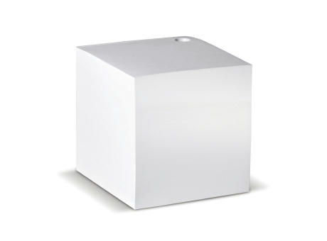Zettelblock mit Bohrung 10x10x10cm bedrucken