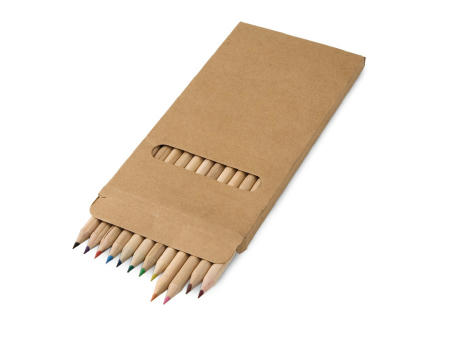 Product image CROCO. Buntstift Schachtel mit 12 Buntstiften Werbeartikel