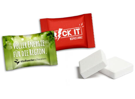Product image Traubenzuckerwürfel im Flowpack Werbeartikel