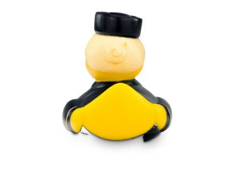 Werbeente Steffi Stewardess mit gelbem Halstuch Werbeartikel