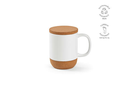 Ebro Tasse Keramik 430 ml  Werbeartikel