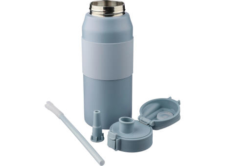 Doppelwandige Edelstahl-Trinkflasche 800 ml Katie Werbeartikel