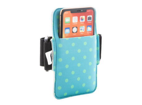 Individuelle Oberarmtasche fürs Smartphone. Runfree Werbeartikel