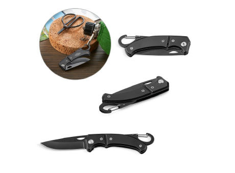 FRED. Taschenmesser aus Edelstahl und Metall Werbeartikel