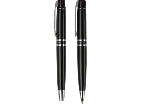 Charles Dickens® Schreibset aus Metall Santana bedrucken