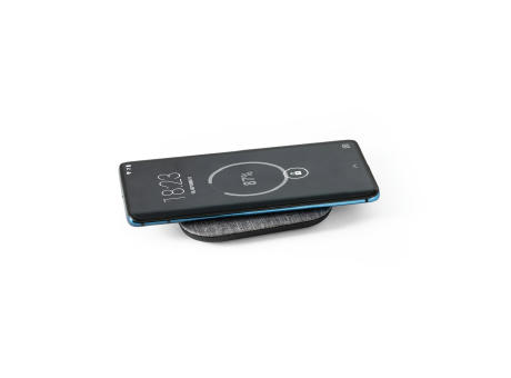 RENEWAL CHARGER. Superschnelles 15W wireless Ladegerät aus recyceltem PET (100 % rPET) bedrucken