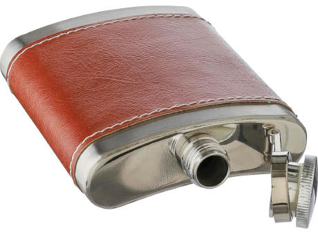 Flachmann aus Edelstahl Cedric Werbeartikel