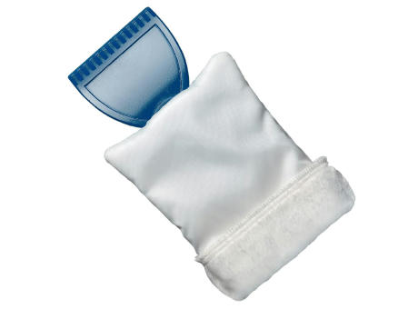 Eiskratzer "Eishexe" mit Handschuh Werbeartikel