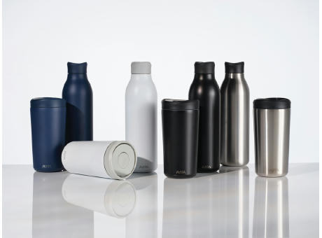 Avira Alok 360 Klick-Wasserflasche aus RCS rec. Stahl, 600ml Werbeartikel