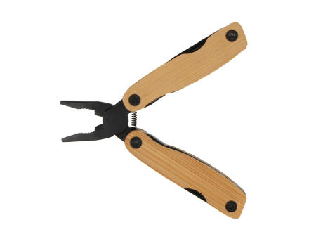Multi-Tool Bamboo 12 Funktionen Werbeartikel