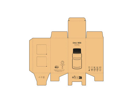 Dali 800 Lunchbecher recy. Edelstahl 810 ml  Werbeartikel