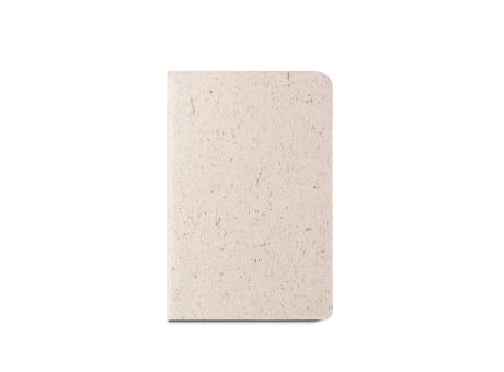 ORGANIC SOFT. Notizbuch A6 mit flexiblem Cover aus Elefantendung (80%) Werbeartikel