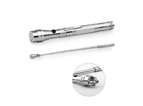 NOBEND. Ausziehbare Metall-Laterne Werbeartikel