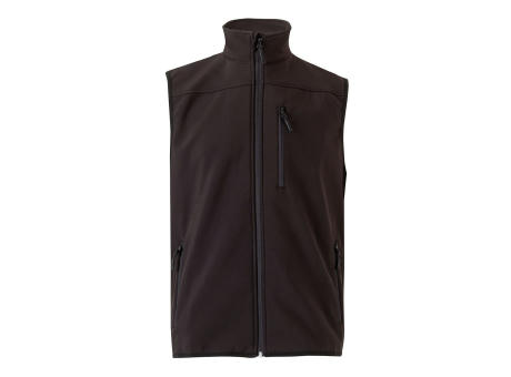 VL VARUNA. Softshell-Weste (280 g/m²), mit Polarfutter, aus Polyester (94 %) und Elastan (6 %) Werbeartikel