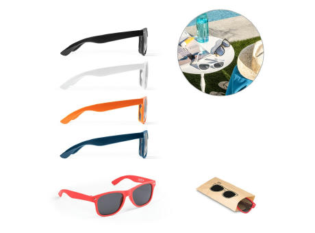 SALEMA. Recyceltem Polyester (100% rPET) Sonnenbrille bedrucken