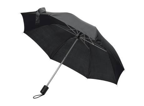 Teleskop Taschenschirm aus Polyester mit Schutzhülle Werbeartikel