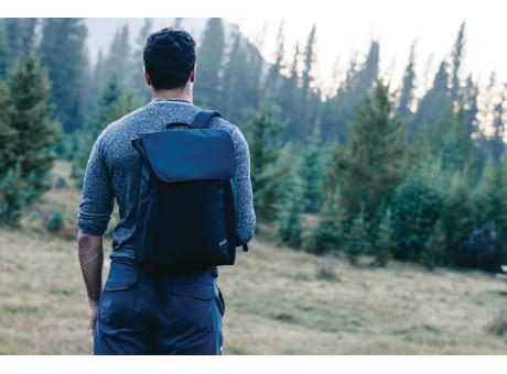 Swiss Peak Fern AWARE™ RPET 15,6" Rucksack mit Allover-Zip bedrucken